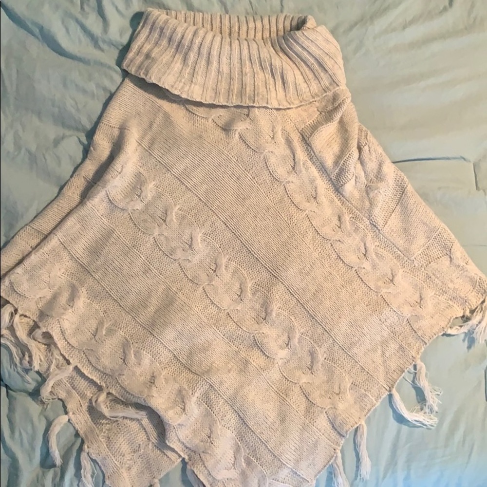 Turtleneck Sweater Top loose